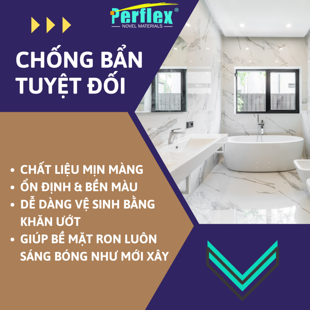 công dụng chống bẩn keo chít mạch perflex